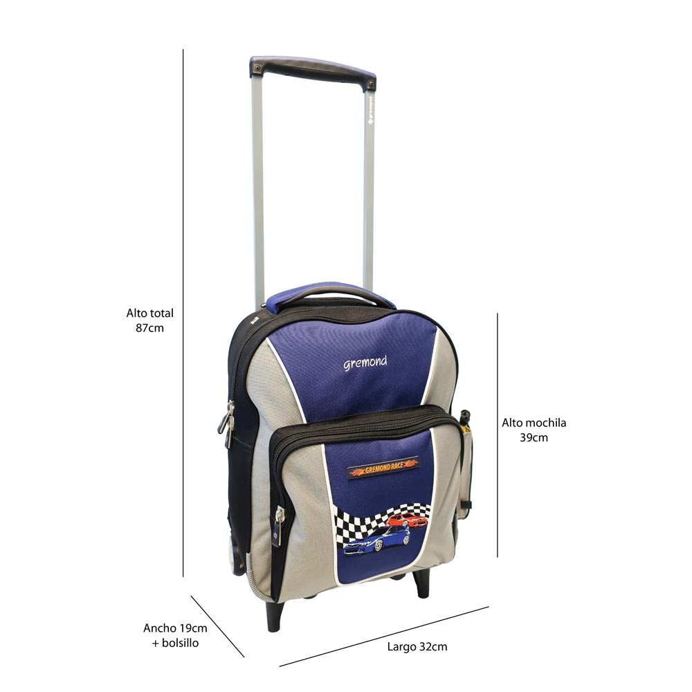 Mochila con Carro Gremond Kids 23L Yavi Carrera