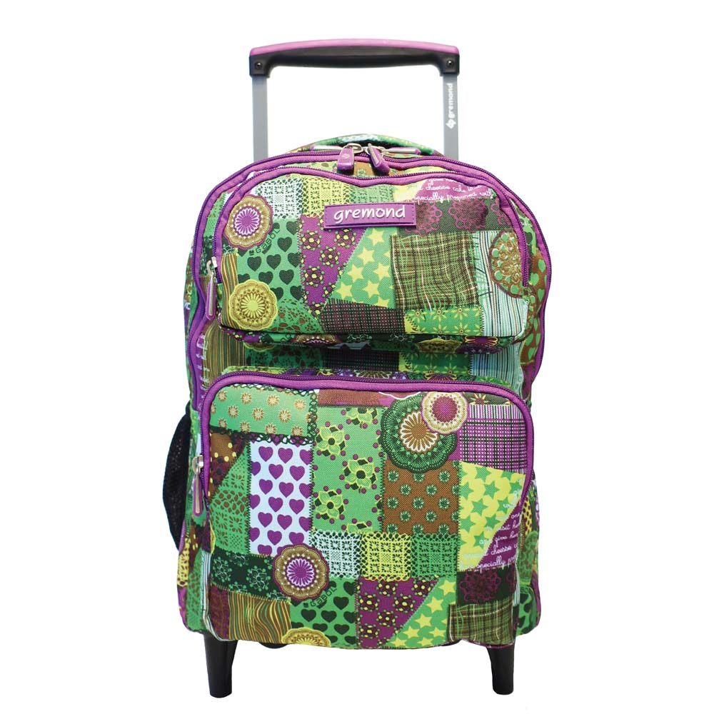 Mochila con carro Gremond Kids 26L Tartagal Patchwork