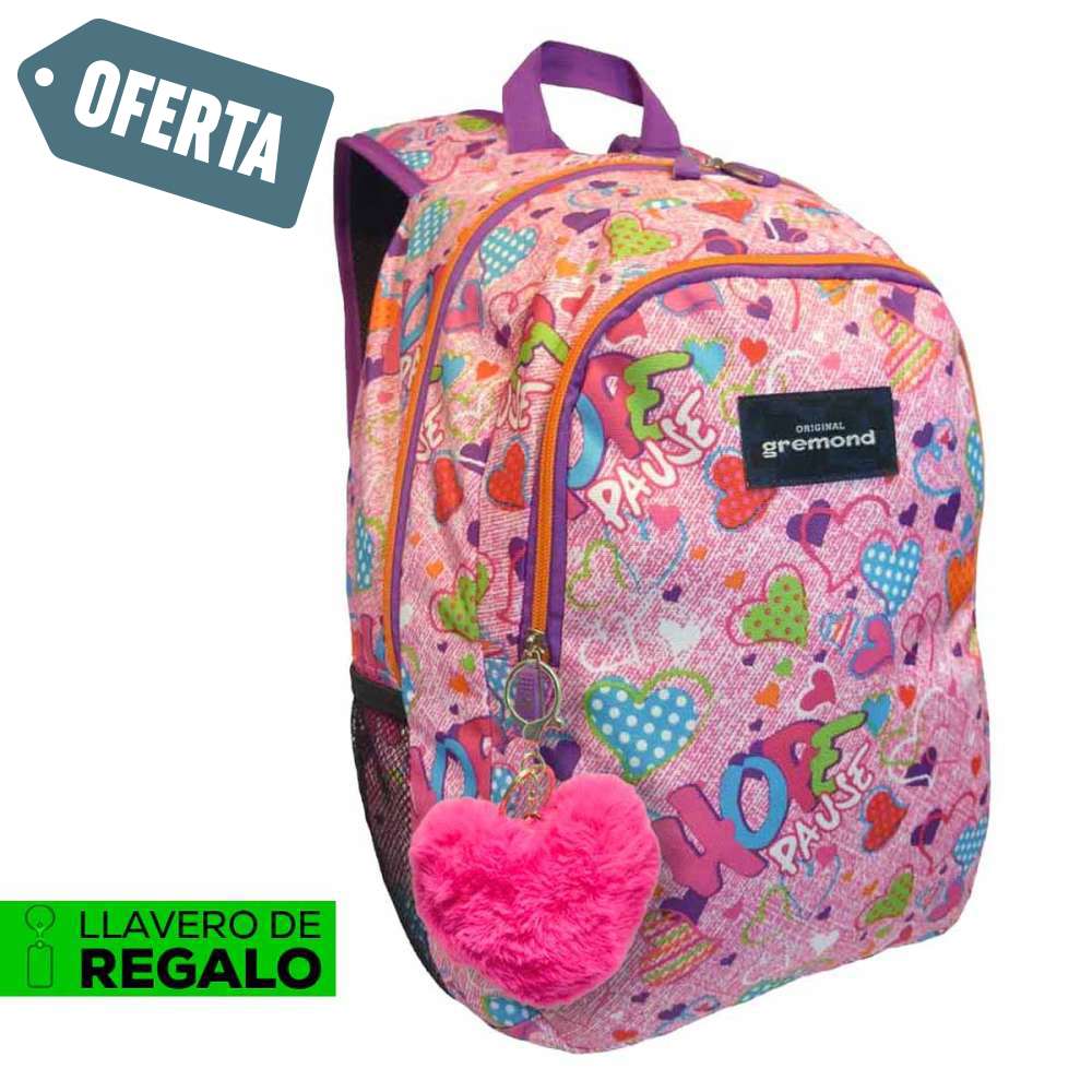 Mochila Escolar Gremond Simple Hope