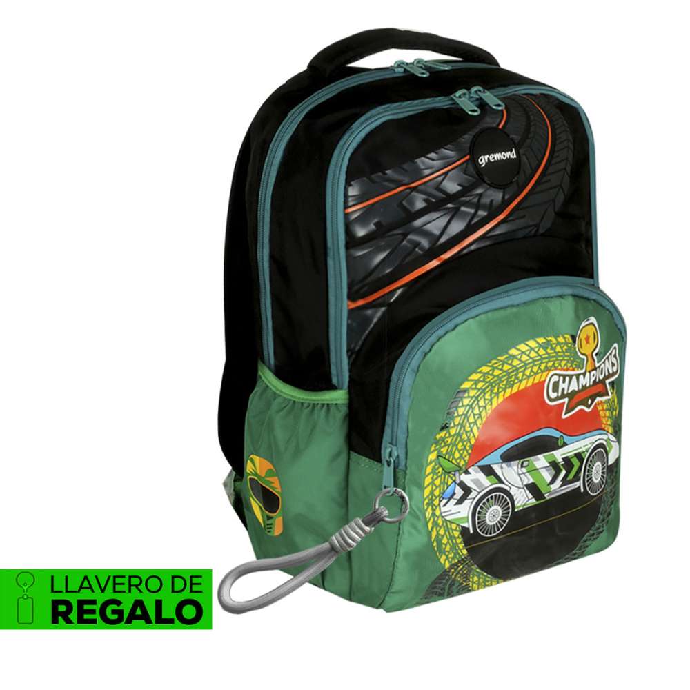 Mochila Escolar Portanotebook Gremond Kids champions Nahuel Huapi